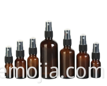 Small essential oil amber sample glass bottle 2ml